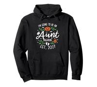 I’m Going to Be an Aunt Again 2027 2nd Time Aunt Halloween Pullover Hoodie