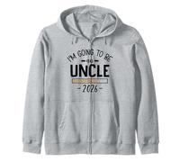 I’m Going to Be an Uncle 2026 - Pregnancy Reveal to Brother Zip Hoodie