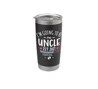 I’m Going to Be an Uncle 2027 First Time Uncle Announcement Stainless Steel Insulated Tumbler