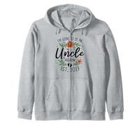 I’m Going to Be an Uncle Again 2027 Halloween 2nd Time Uncle Zip Hoodie