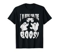 I´m here for The Boos Funny Halloween Cute Ghost Design T-Shirt