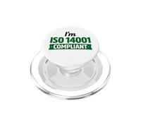 I’m ISO 14001 Compliant - Environmental Management Gift Idea PopSockets PopGrip for MagSafe