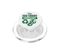 I’m ISO 14001 Compliant - Environmental Management Gift Idea PopSockets PopGrip for MagSafe
