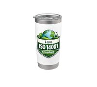 I’m ISO 14001 Compliant - Environmental Management Gift Idea Stainless Steel Insulated Tumbler
