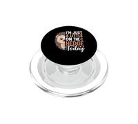 I’m Just A Little On Hedge Today Hedgehog Lover Animal Pun PopSockets PopGrip for MagSafe
