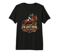 I’m Just Here for The Horses Stable Life Premium T-Shirt