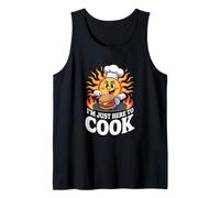 I’m Just Here to Cook Sunburn Tank Top