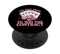 I’m Just Here To Win The Contract PopSockets Adhesive PopGrip