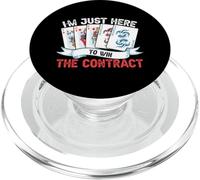 I’m Just Here To Win The Contract PopSockets PopGrip for MagSafe