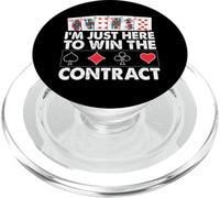 I’m Just Here To Win The Contract PopSockets PopGrip for MagSafe