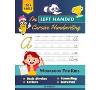 I’m Left Handed: Cursive Workbook for Kids