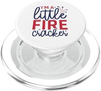 I’m Little Firecracker USA Flag 4th Of July Independence Day PopSockets PopGrip for MagSafe