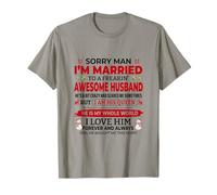 I’m Married to an Awesome Husband Christmas Tee T-Shirt