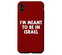 I’m Meant To Be In Israel Case for iPhone XS Max