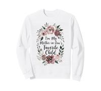 I’m My Mother-in-Law Favorite Child Watercolor Botanical Sweatshirt