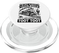 I´m Not Always A Train Wreck - Just Kidding Toot Toot PopSockets PopGrip for MagSafe