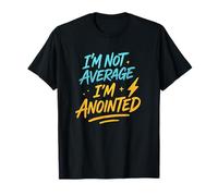 I’m Not Average I’m Anointed, Bold Christian Youth Apparel T-Shirt