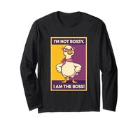 I’m Not Bossy I Am The Boss Funny Nurse Teacher Mom Kid Long Sleeve T-Shirt
