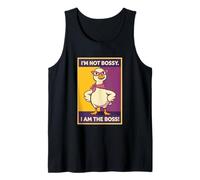 I’m Not Bossy I Am The Boss Funny Nurse Teacher Mom Kid Tank Top