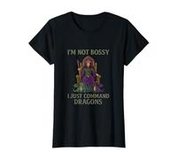 I’m Not Bossy I Just Command Dragons Magical Art T-Shirt