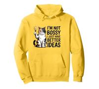 I’m Not Bossy I Just Have Better Idea Funny Smarter Cat Pullover Hoodie
