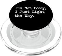 I’m Not Bossy I Just Light the Way Funny Candle Maker Quotes PopSockets PopGrip for MagSafe