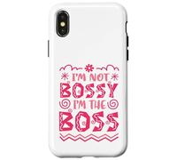 I’m Not Bossy I’m the Boss Case for iPhone X/XS