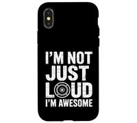 I’m Not Just Loud I’m Awesome Audio Engineer Case for iPhone X/XS
