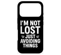 I’m Not Lost Just Avoiding Things Funny Anti-Social Quotes Case for iPhone 17 Pro