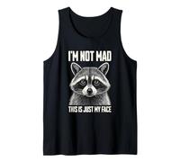 I’m Not Mad This is Just My Face Trash Panda Lover Tank Top