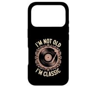 I’m Not Old I’m Classic Funny Retro Turntable Vinyl Lover Case for iPhone 17 Pro