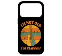 I’m Not Old I’m Classic Retro Guitar Acoustic Vintage Humor Case for iPhone 17 Pro