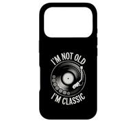 I’m Not Old I’m Classic Turntable Vinyl Record Funny Music Case for iPhone 17 Pro
