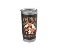 I’m Not Procrastinating I’m Doing Side Quests Stainless Steel Insulated Tumbler