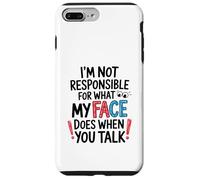 I’m Not Responsible For What My Face Does Illustration Case for iPhone 7 Plus/8 Plus