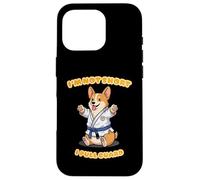 I’m Not Short - I Pull Guard Jiu Jitsu Corgi Case for iPhone 16 Pro