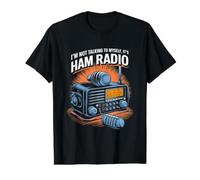 I’m Not Talking to Myself, It’s HAM Radio Value Graphic T-Shirt, Men, Black, XL