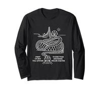 I’m Not Tall Enough to Ride Your Emotional Roller Coaster Long Sleeve T-Shirt