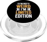 I’m Not Weird I’m Limited Edition Autism Funny Quote PopSockets PopGrip for MagSafe