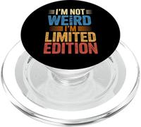 I’m Not Weird I’m Limited Edition Autism Funny Quote PopSockets PopGrip for MagSafe