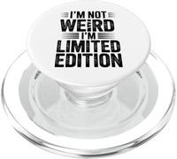 I’m Not Weird I’m Limited Edition Autism Funny Quote PopSockets PopGrip for MagSafe