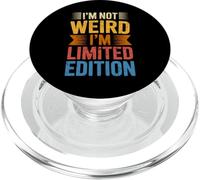 I’m Not Weird I’m Limited Edition Autism Funny Vintage PopSockets PopGrip for MagSafe