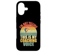 I’m Not Yelling This Is My Coaching Voice Gymnastics Coach Case for iPhone 17
