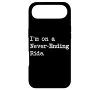 I’m on a Never-Ending Ride Funny Cycling Quotes Case for iPhone Air