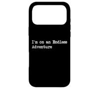 I’m on an Endless Adventure Funny Cycling Apparel Case for iPhone 17 Pro Max