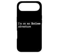 I’m on an Endless Adventure Funny Cycling Apparel Case for iPhone Air