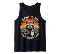 I’m Only Talking to My Chickens Today Funny Chicken Tank Top