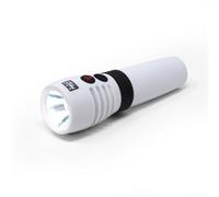 I.M.P.A.C.T. Personal Alarm Torch Mini - Compact Torch Batteries Included - 3 in 1 Battery Powered 130db Siren - 4 Lighting Modes - Dual Function Small Handheld White LED CREE