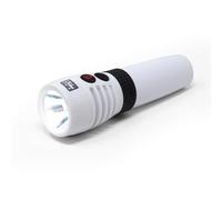 I.M.P.A.C.T. Personal Alarm Torch Mini - Compact Torch Batteries Included - 3 in 1 Battery Powered 130db Siren - 4 Lighting Modes - Dual Function Small Handheld White LED CREE