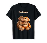 I’m Punch Cute Baby Monkey Plush Matching Couple Tee T-Shirt
